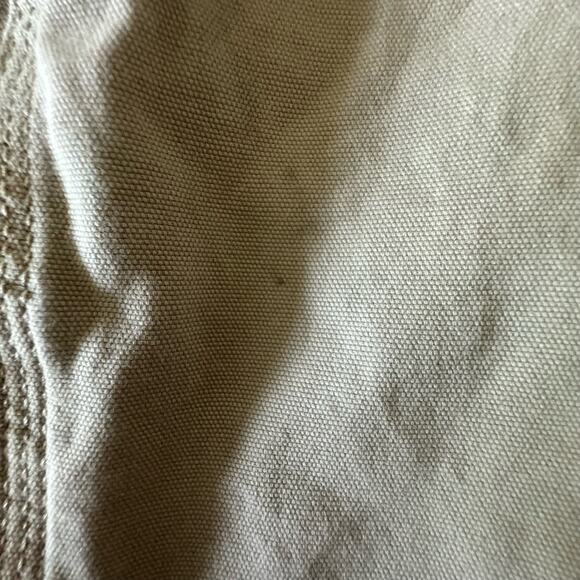 Carhartt Mens 44 Relaxed Fit Flat Front Rugged Flex Canvas Work Short Tan - Picture 12 of 12